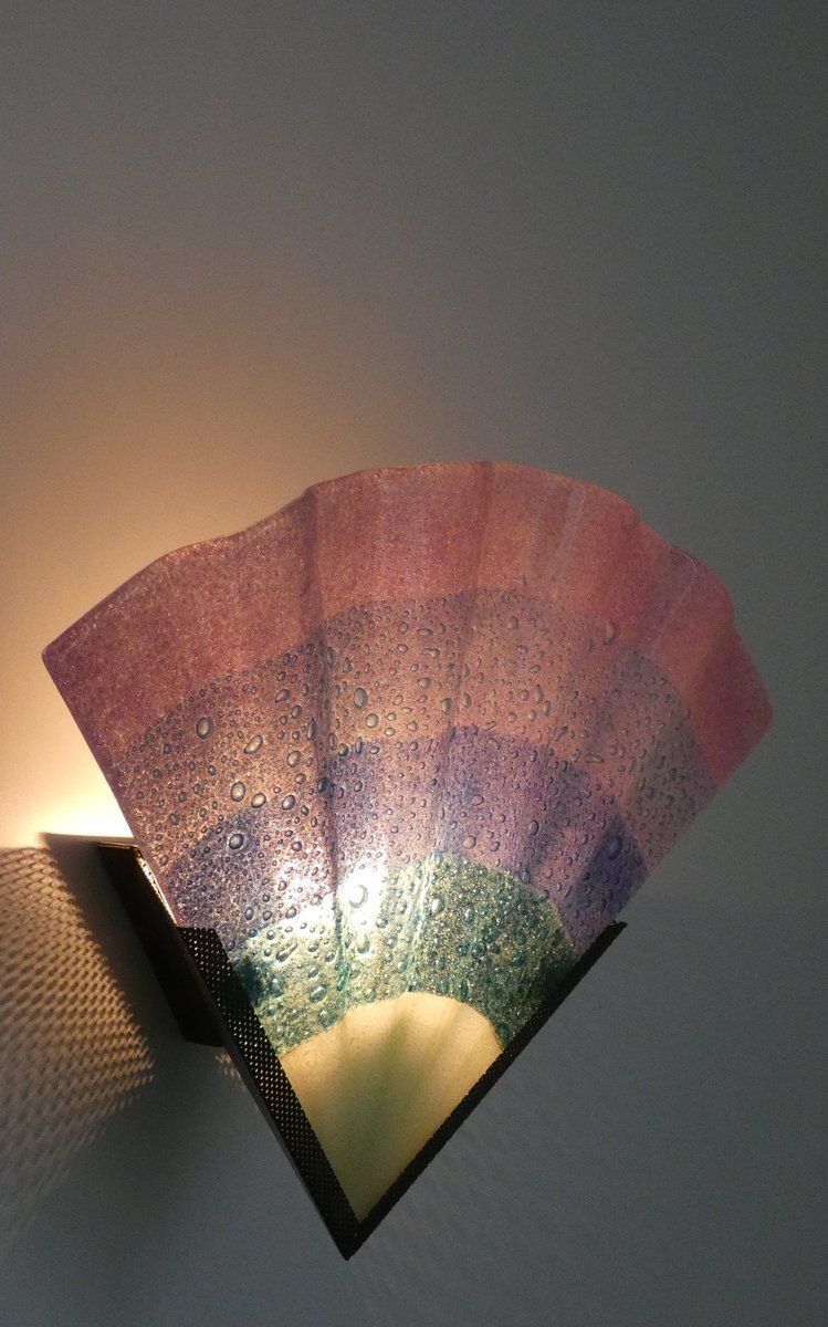 Murano Glass Wall Lights From Zonca, Italy, 1980s, Set Of 2 photo buy