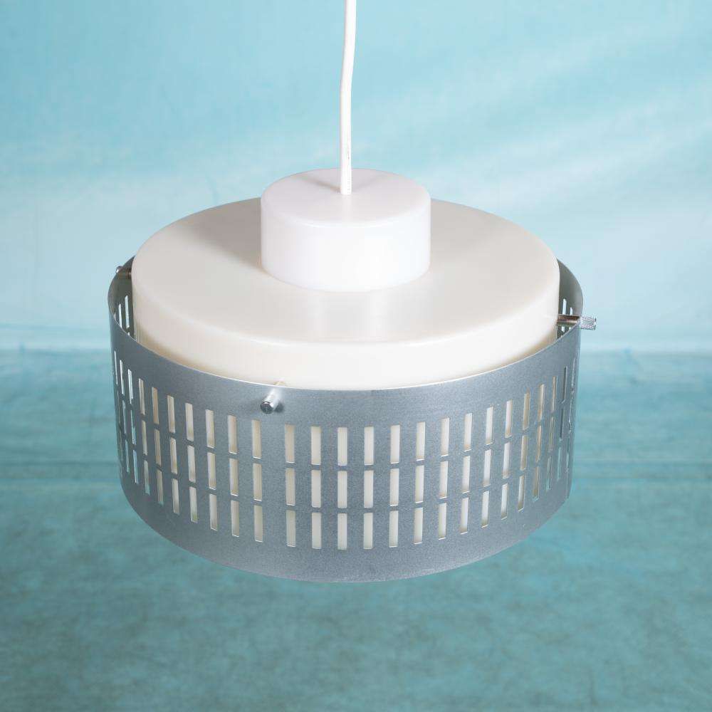 Minimalistische Aluminium Hanglamp Uit De Jaren '70, Midmod photo furniture