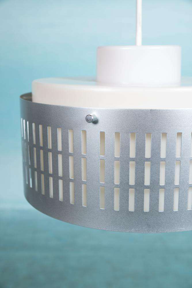 Minimalistische Aluminium Hanglamp Uit De Jaren '70, Midmod photo Verlichting