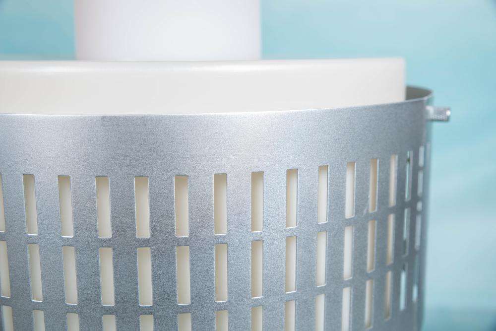 Minimalistische Aluminium Hanglamp Uit De Jaren '70, Midmod photo vintage