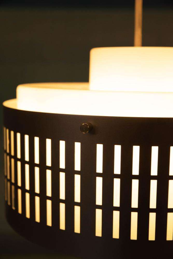192.0 Minimalistische Aluminium Hanglamp Uit De Jaren '70, Midmod photo