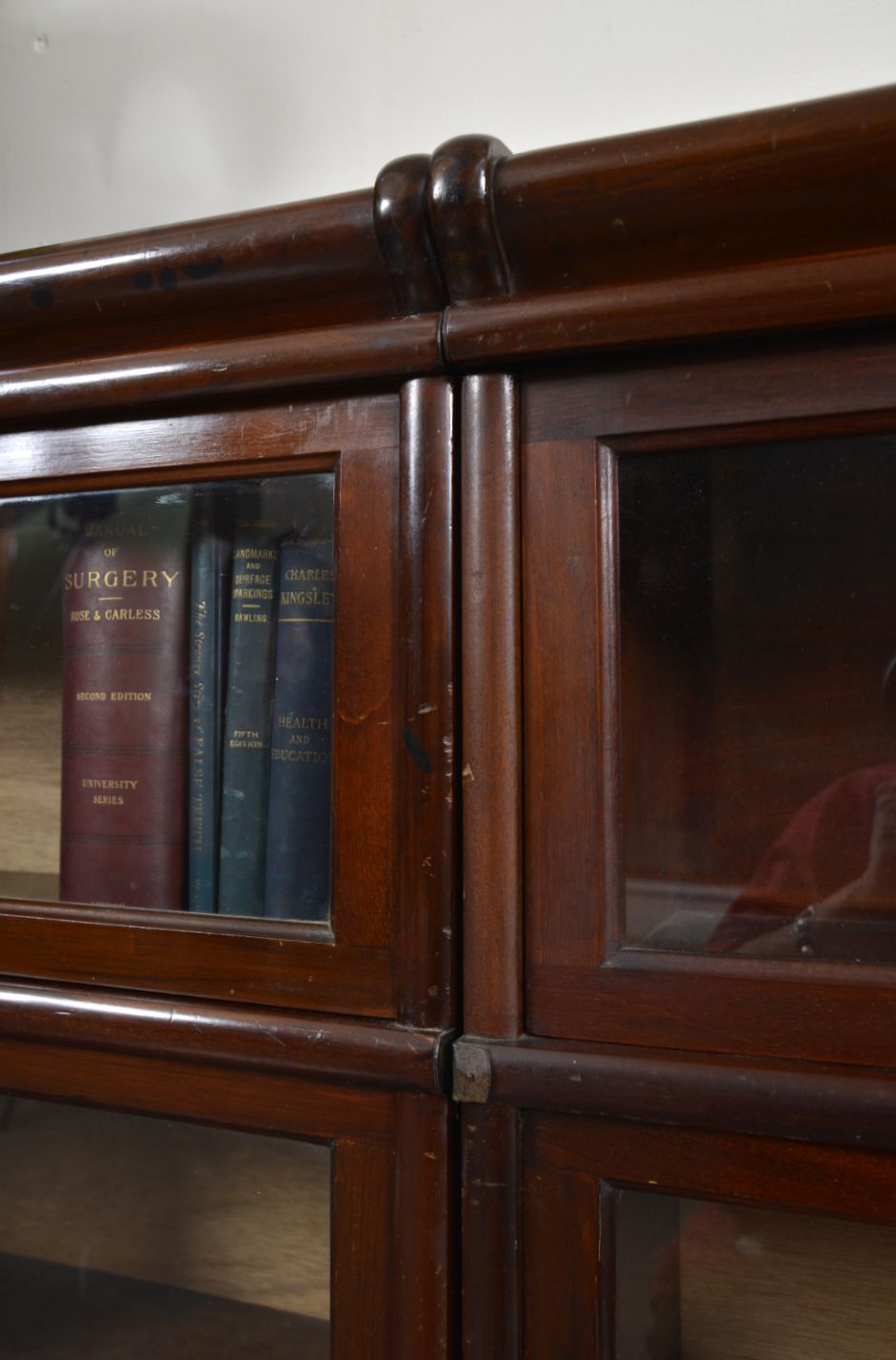 3200.0 Set Of 9 Antique Mahogany Globe Wernicke Barristers Glazed Stacking Bookcase Cabinet Of Curiosities Uk photo