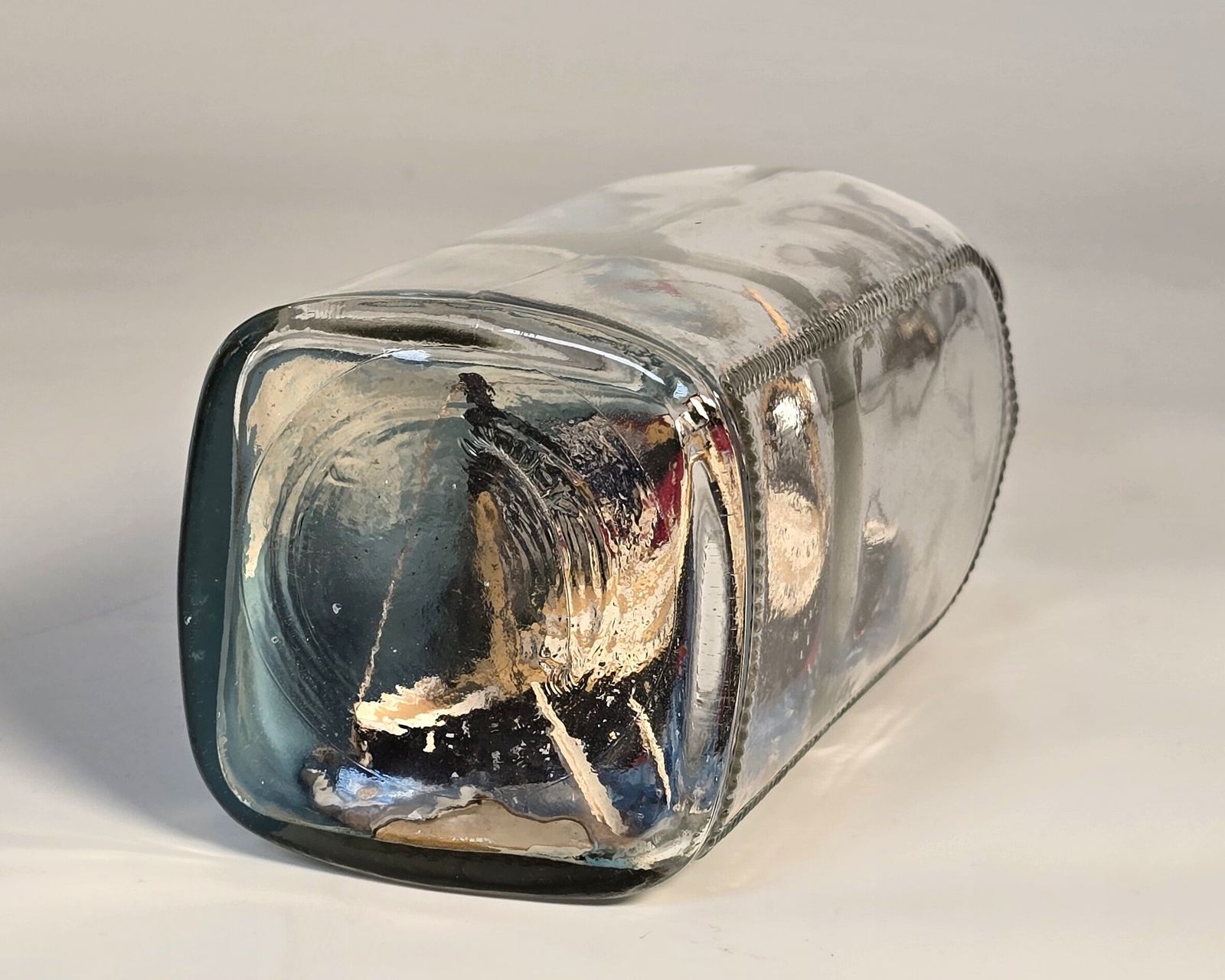 1930s Steamship In A Bottle Diorama, English Folk Art photo buy