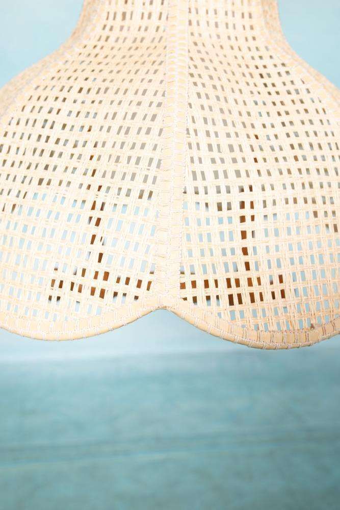 Bohemian Webbing Swedish Pendant Lamp Pull Cord photo vinterior