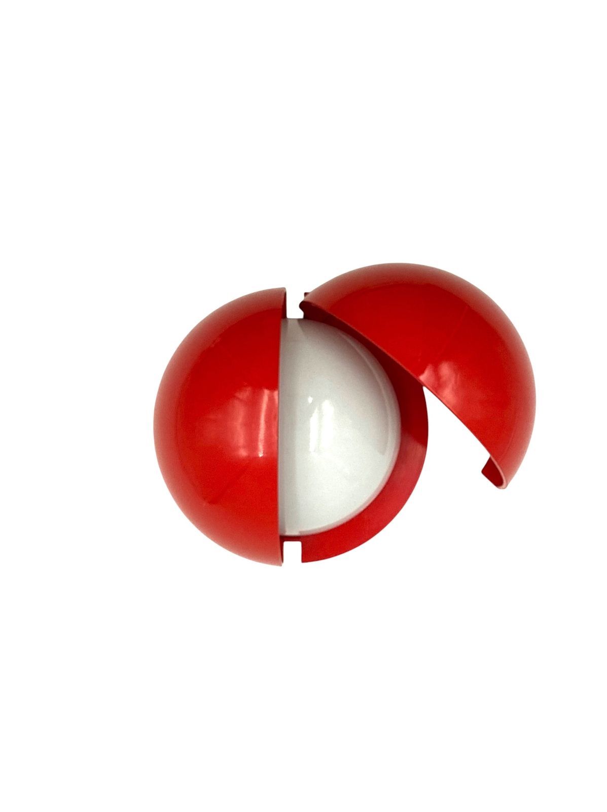 Gianemilio Piero And Anna Monti, Mod. Lampira Red Sconce, Fontana Arte Italy, 1970 photo Lighting