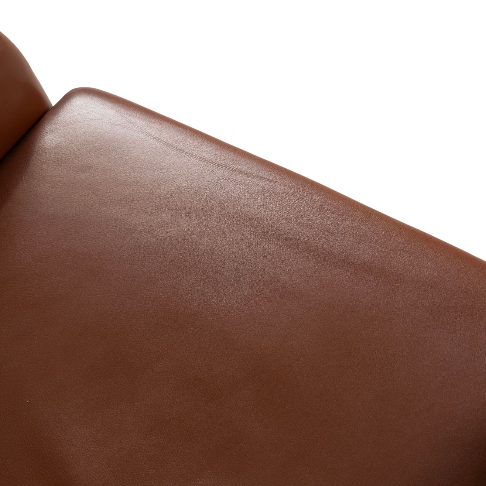 Fauteuil Walter Knoll, cuir, rouge-brun, cognac, terracotta photo vinterior