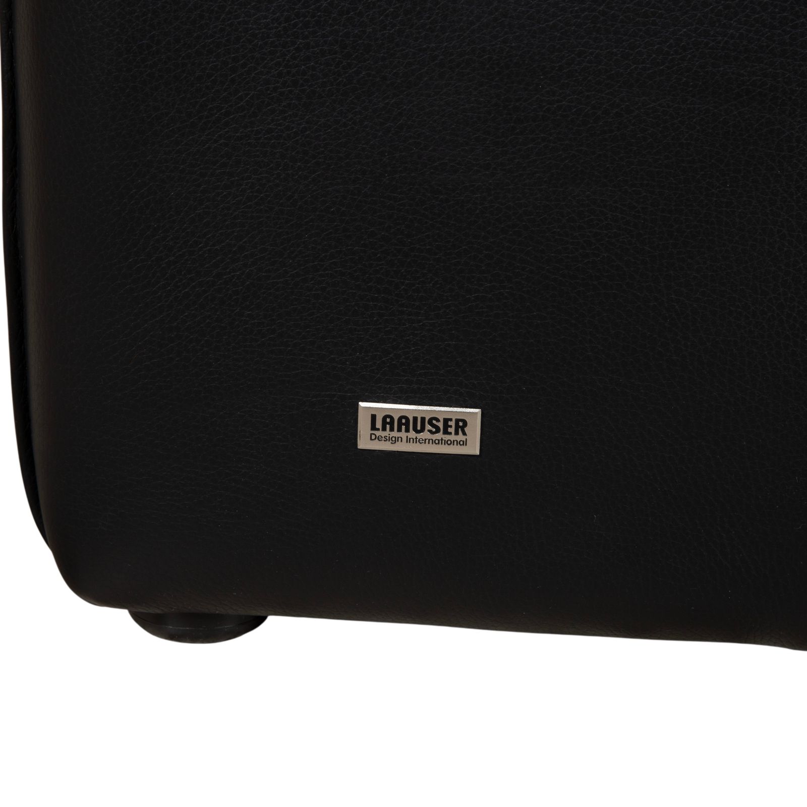 Lauuser Atlanta Leather Armchair Black photo vintage