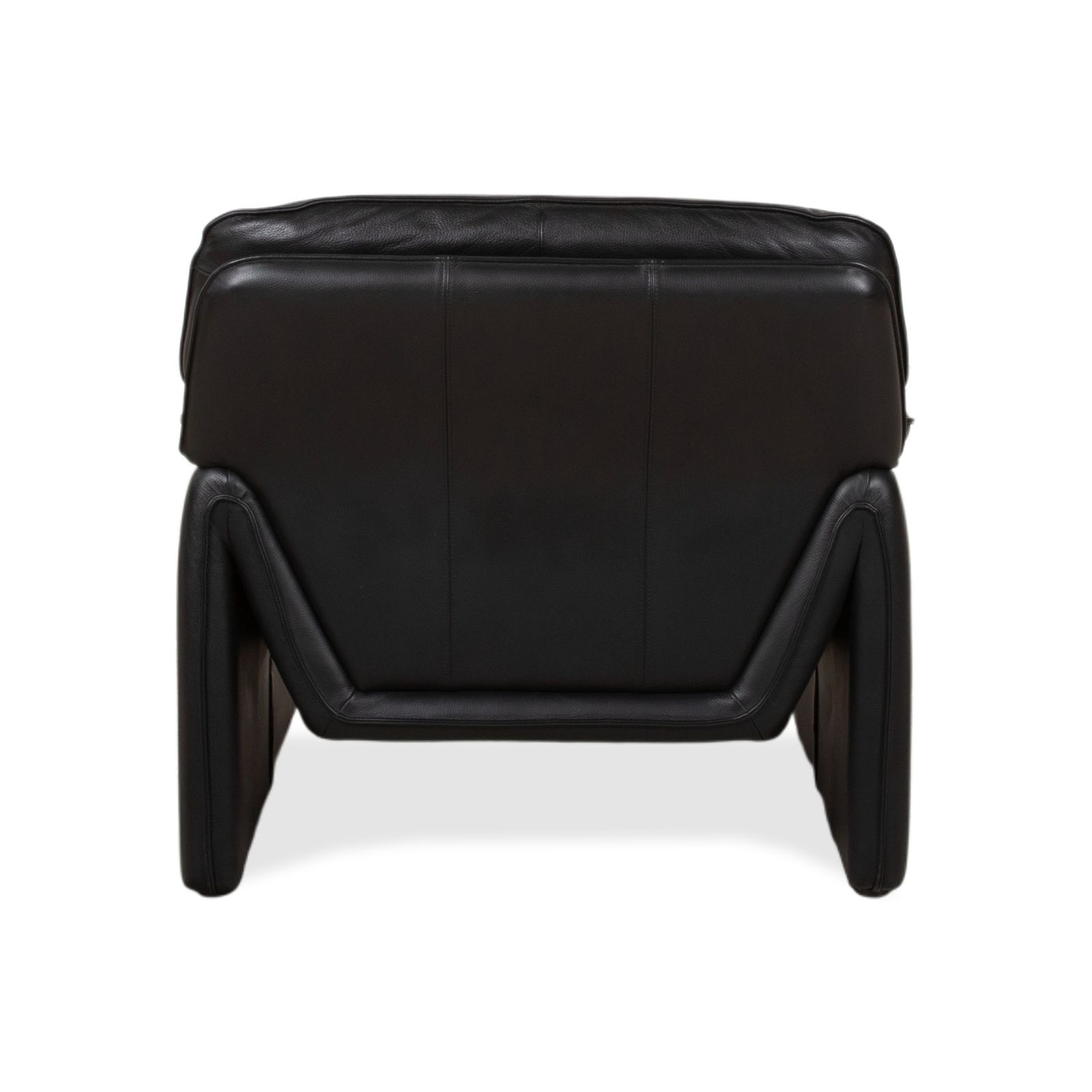 Mobilier Fauteuil Lauuser Atlanta en cuir noir photo