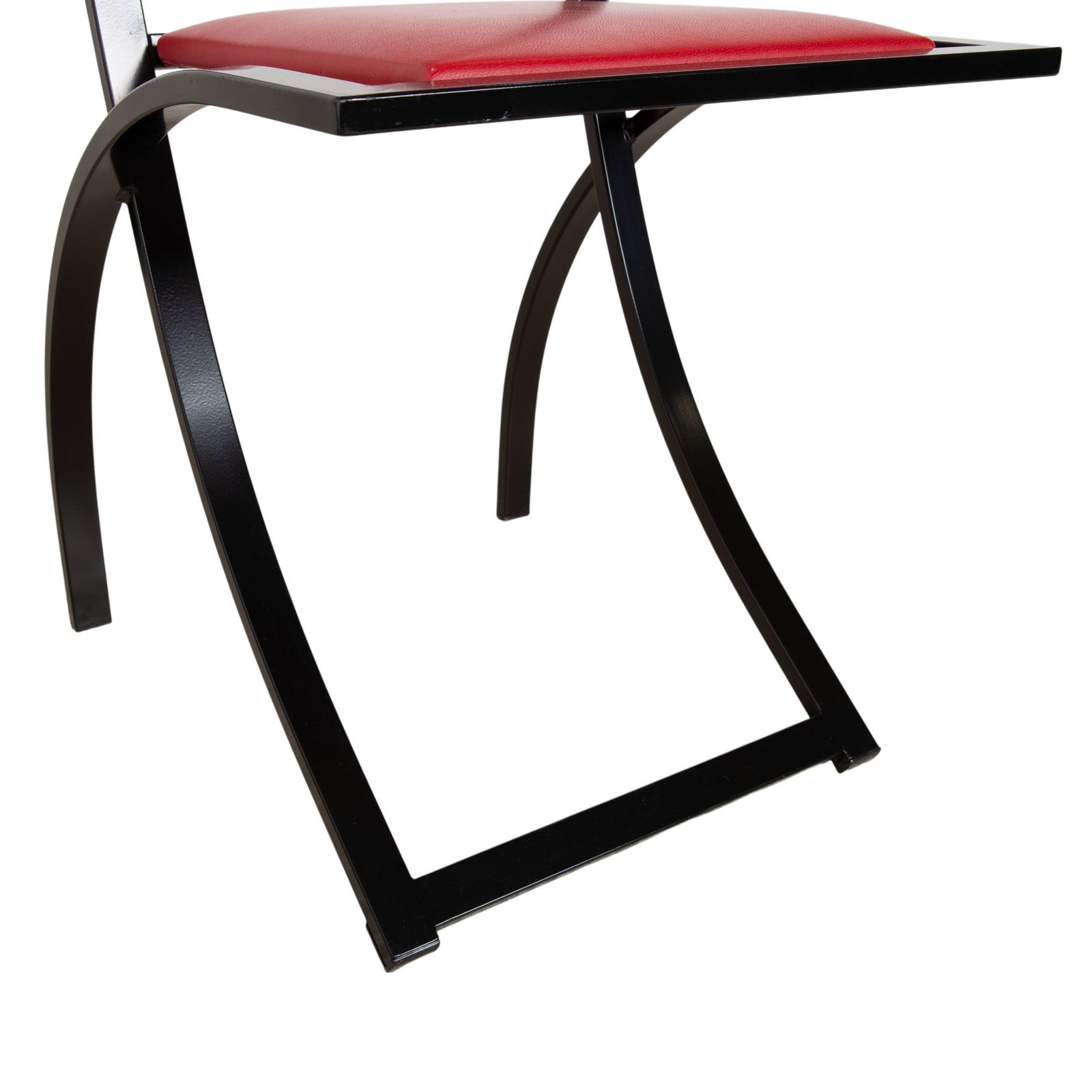 Fauteuil KFF Sinus en cuir rouge photo Mobilier