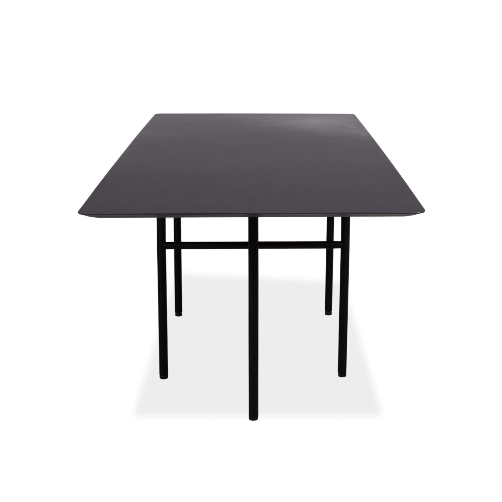 Furniture Audo Snaregade Wooden Dining Table, Black, 200 X 90 Cm photo