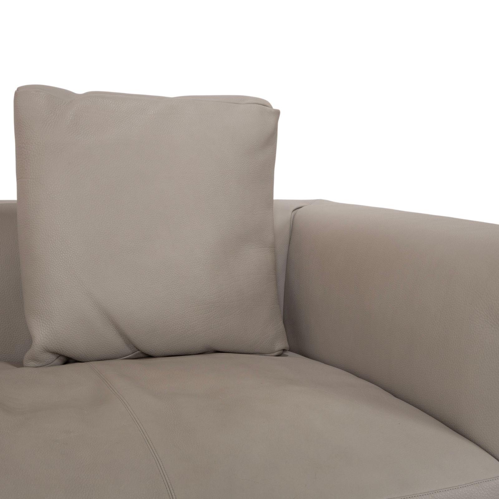 Canapé 2 places Walter Knoll Jaan Living en cuir gris crème photo 5030.0