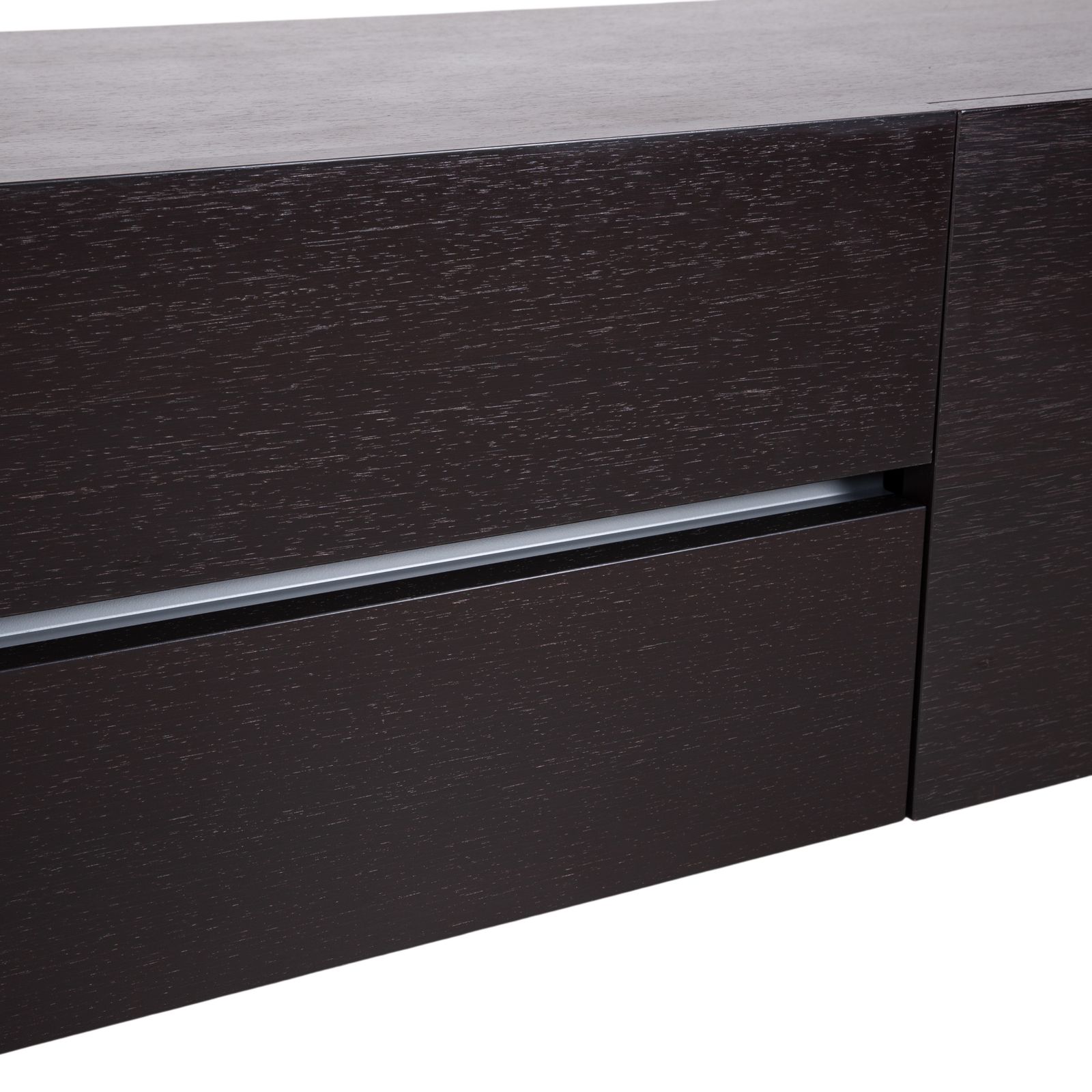 Buffet Poliform Free en bois brun foncé, fonction manuelle photo 4135.0