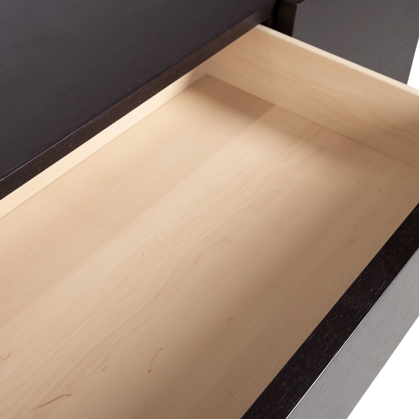 Buffet Poliform Free en bois brun foncé, fonction manuelle photo vinterior