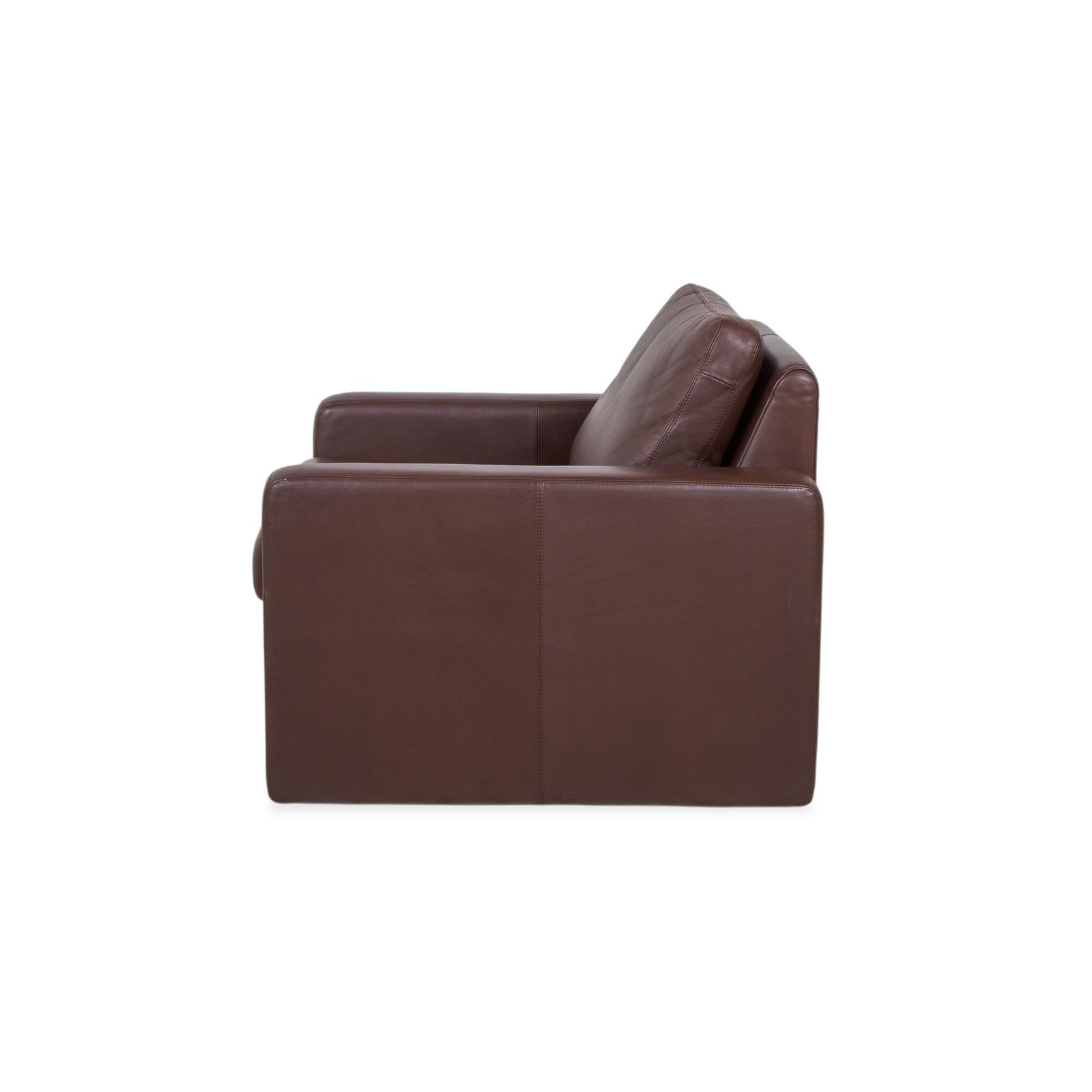 Furniture Cor Conseta Leather Armchair Brown Coffee Mahogany Incl. Headrest photo