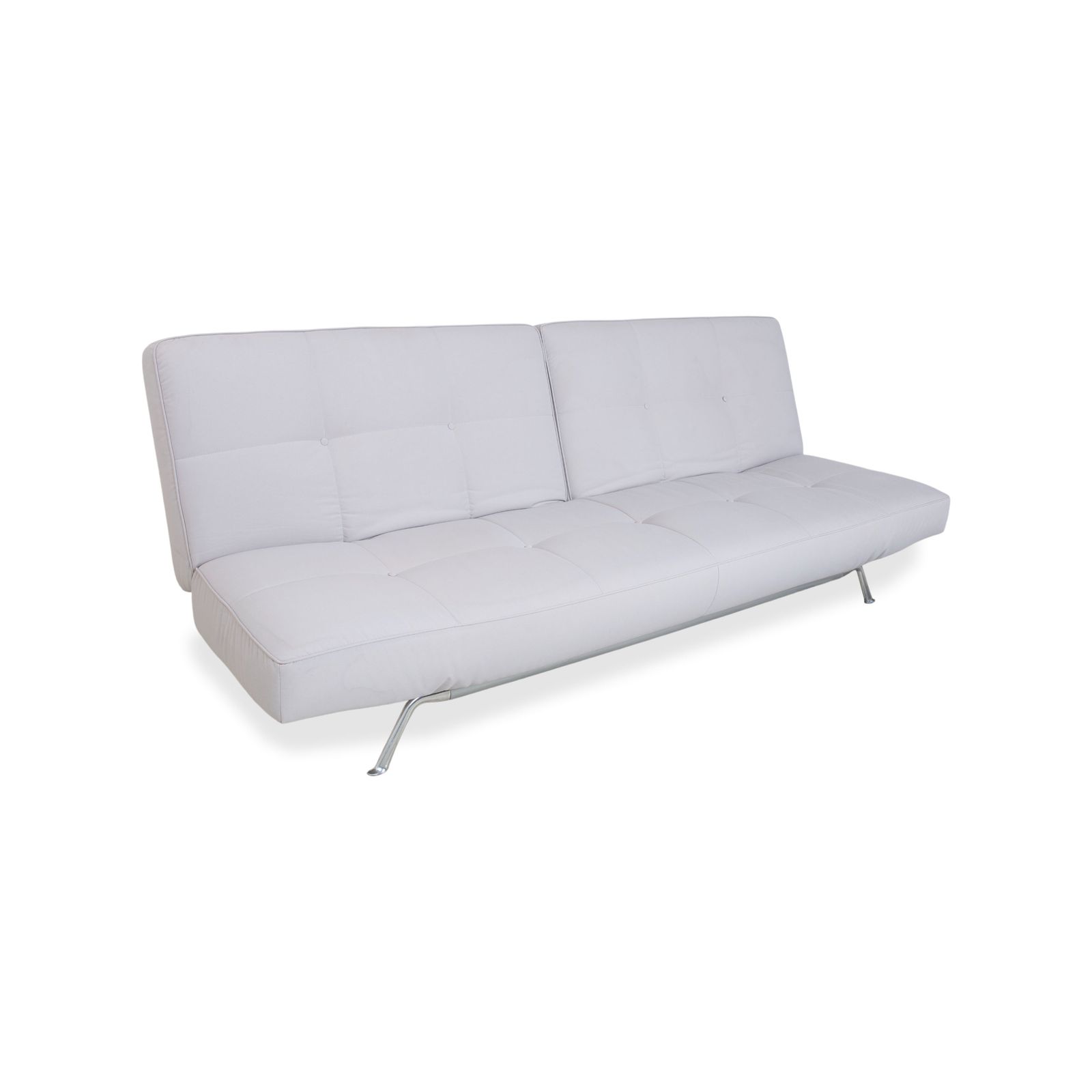Canapé 3 places en tissu Ligne Roset Smala, gris clair, avec fonction couchage manuelle photo for sale