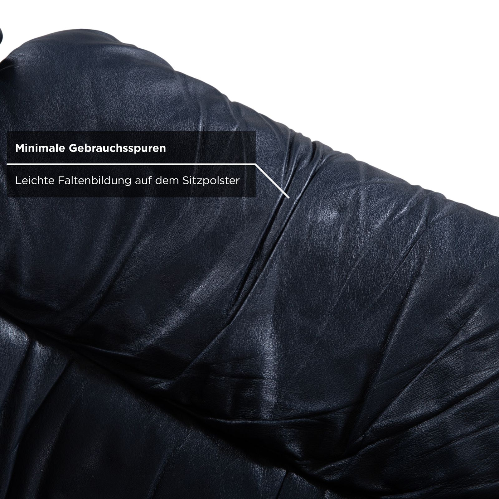 photo furniture Fauteuil relax Stressless Reno en cuir noir avec repose-pieds, fonction manuelle