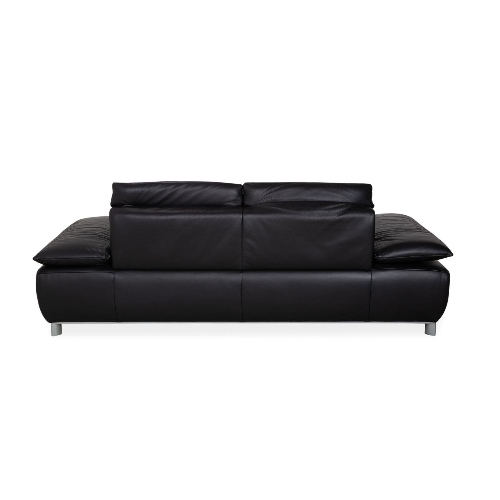 photo for sale Koinor Volare Two Seater Leather Sofa Black Manual Function