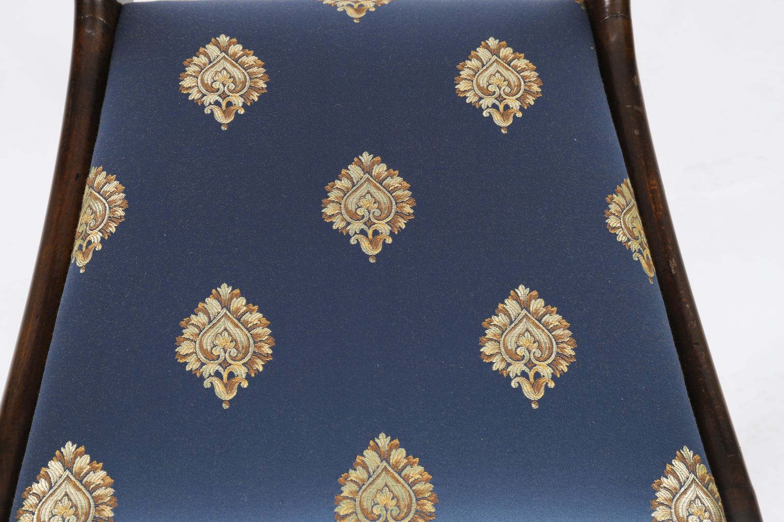 Pair Regency Period Brass Inlaid Bar Back Chairs 19th C  C1820 photo buy