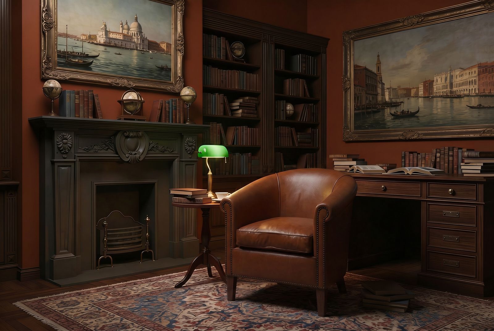 Bespoke English Handmade Amsterdam  Leather Arm Chair Malt photo furniture