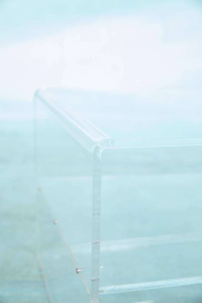 Space Age Dressoir Acrylglas, Ghost Sidetable Jaren 1970 photo buy