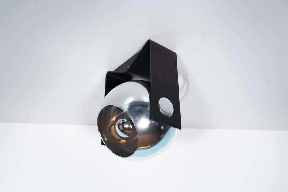 Space Age Jaren '70 Bollamp – Tafel , Wand  Of Plafondlamp photo for sale
