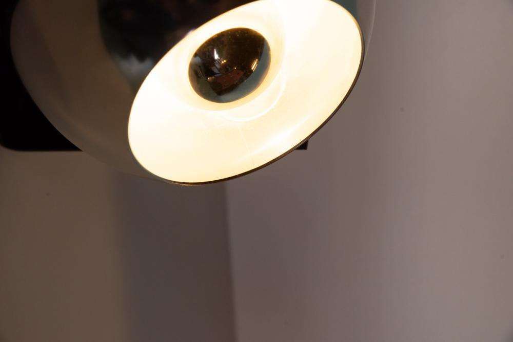 photo vinterior Space Age Jaren '70 Bollamp – Tafel , Wand  Of Plafondlamp