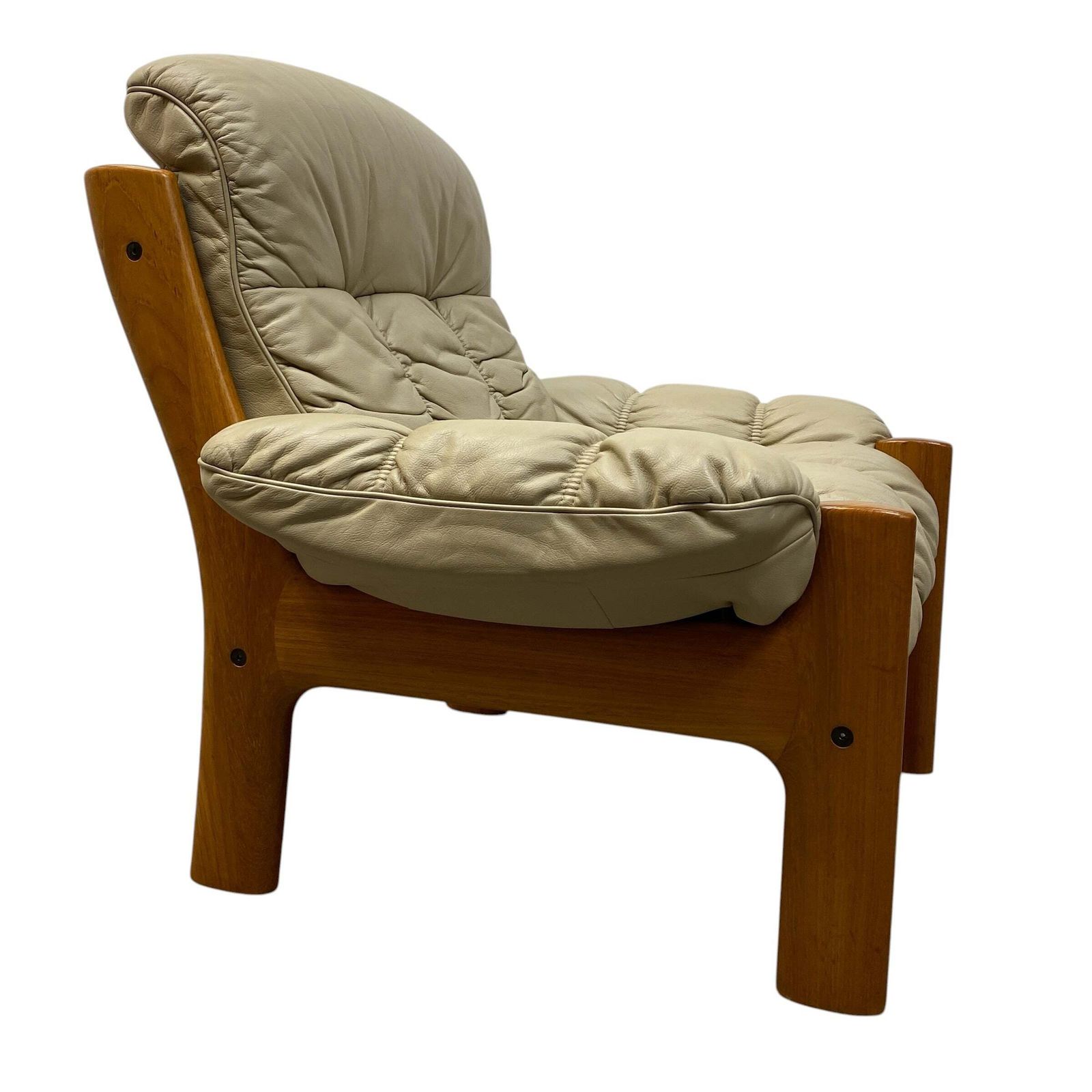 Ekornes 'Montana' Armchair Ottoman Norwegian photo vinterior