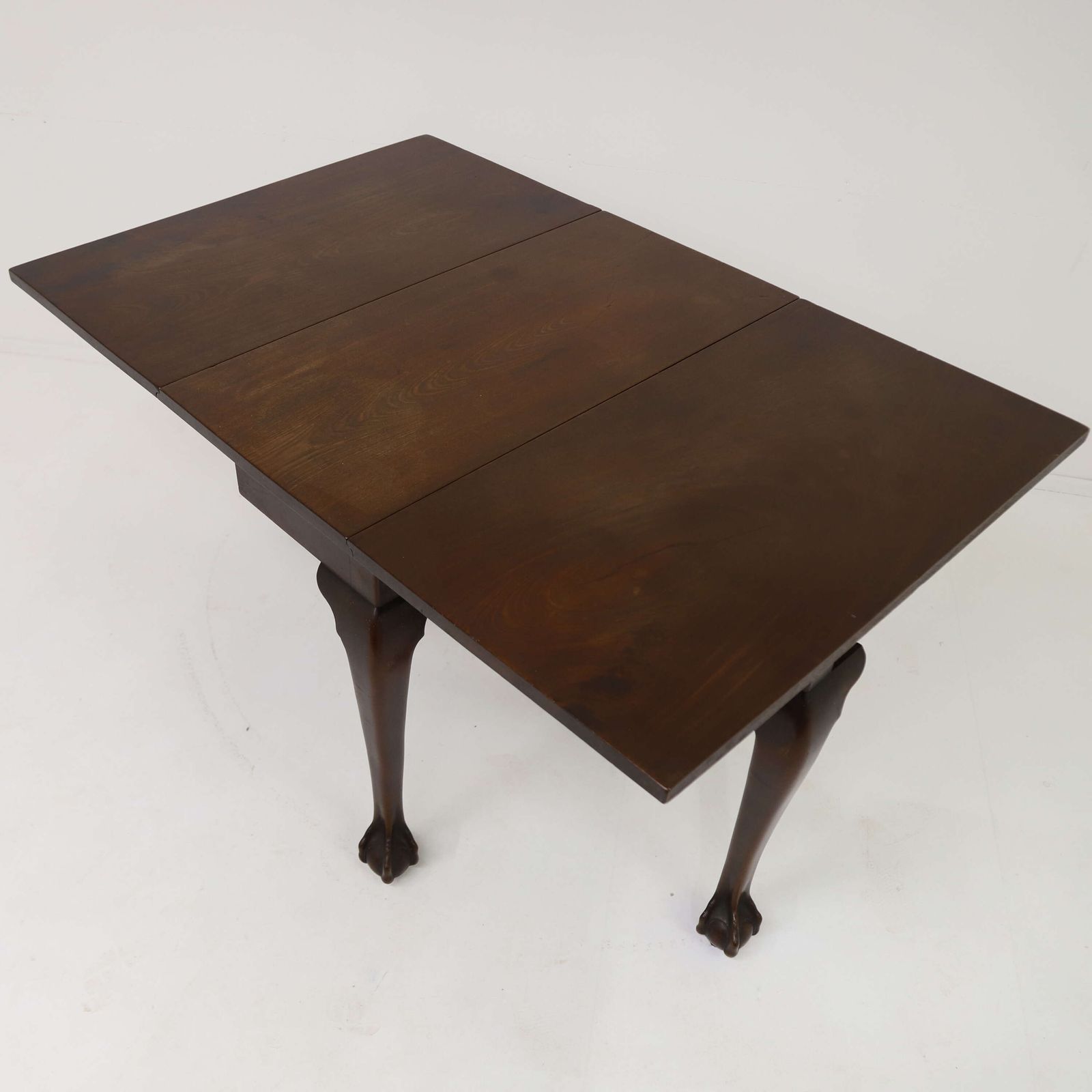 photo for sale George II Mahogany Drop‑Leaf Dining Table   Cabriole Legs & Claw‑And‑Ball Feet 1727–1760