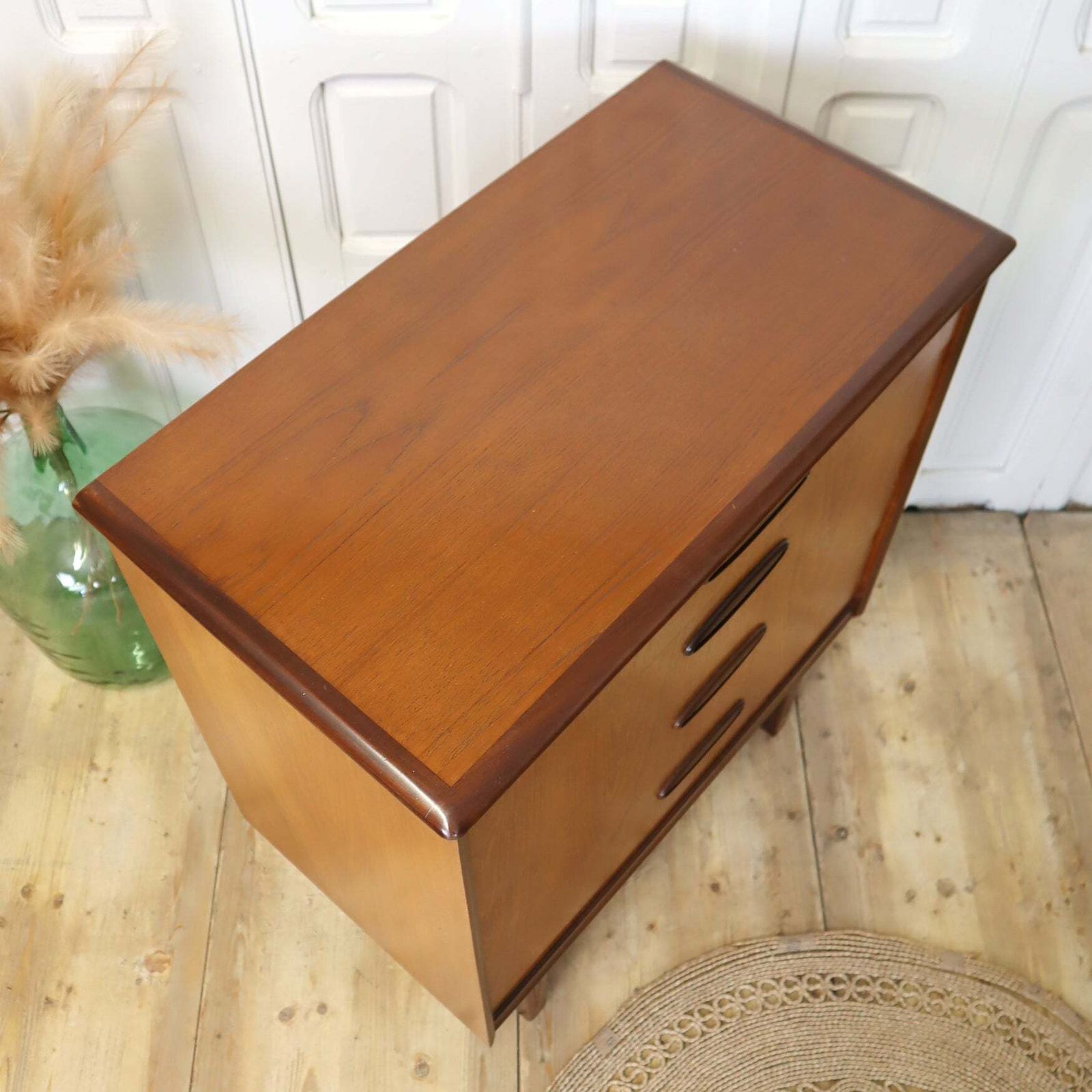 photo furniture Mid Century Teak Chest Of Drawers
