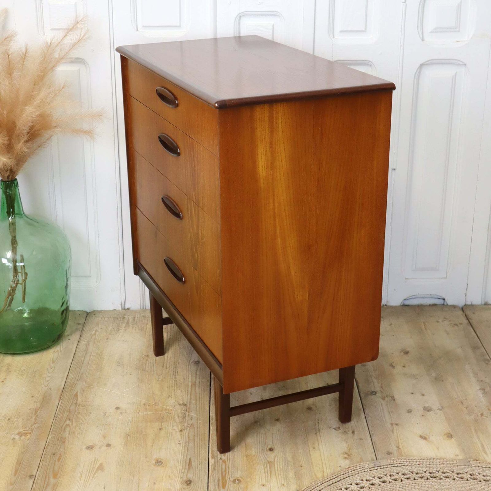 photo for sale Mid Century Teak Chest Of Drawers