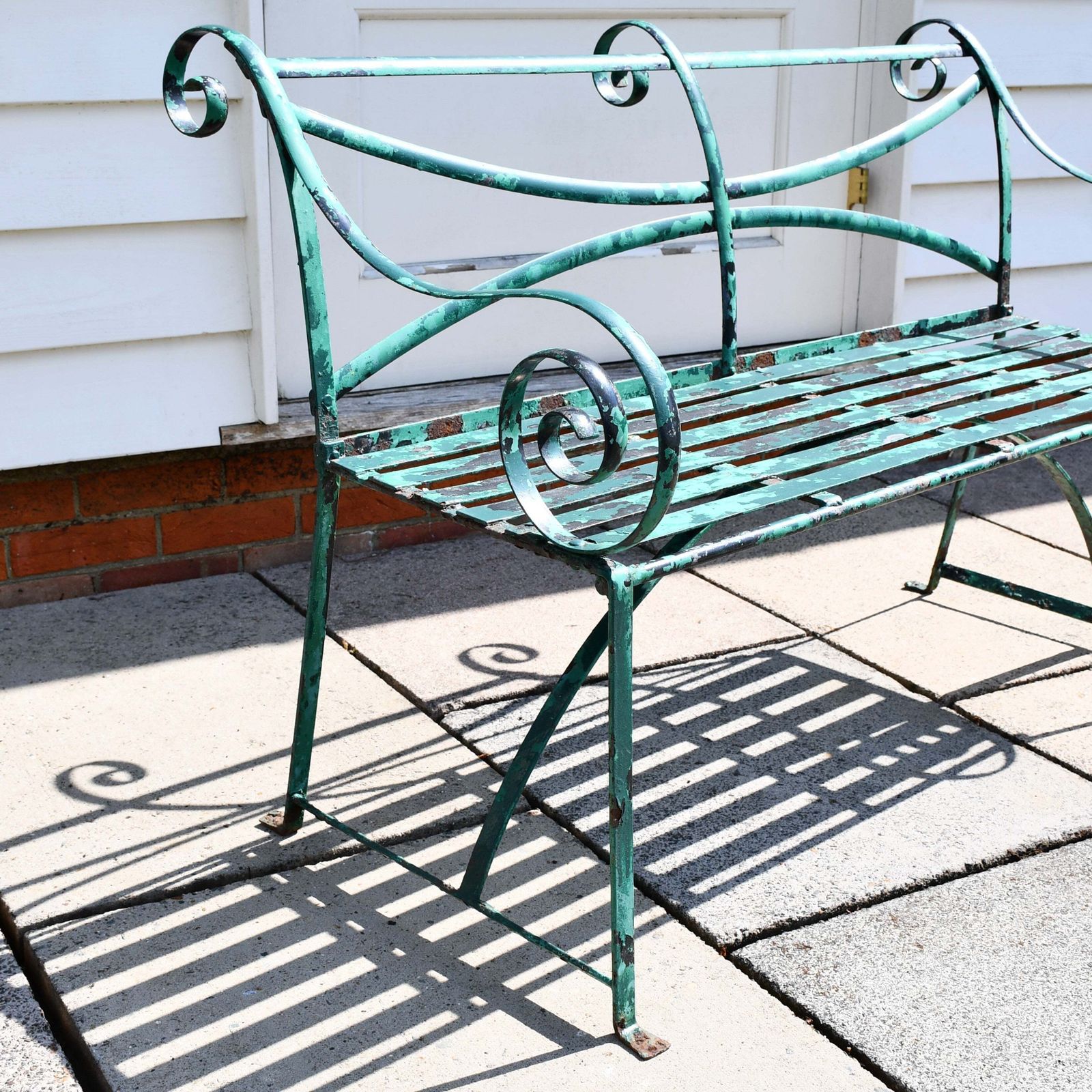 19th Century   Scottish Garden Bench photo for sale