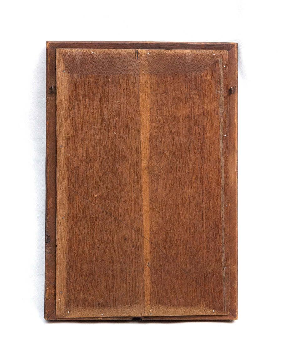 Late 19th C Small Mahogany Veneered Rectangular Mirror photo buy