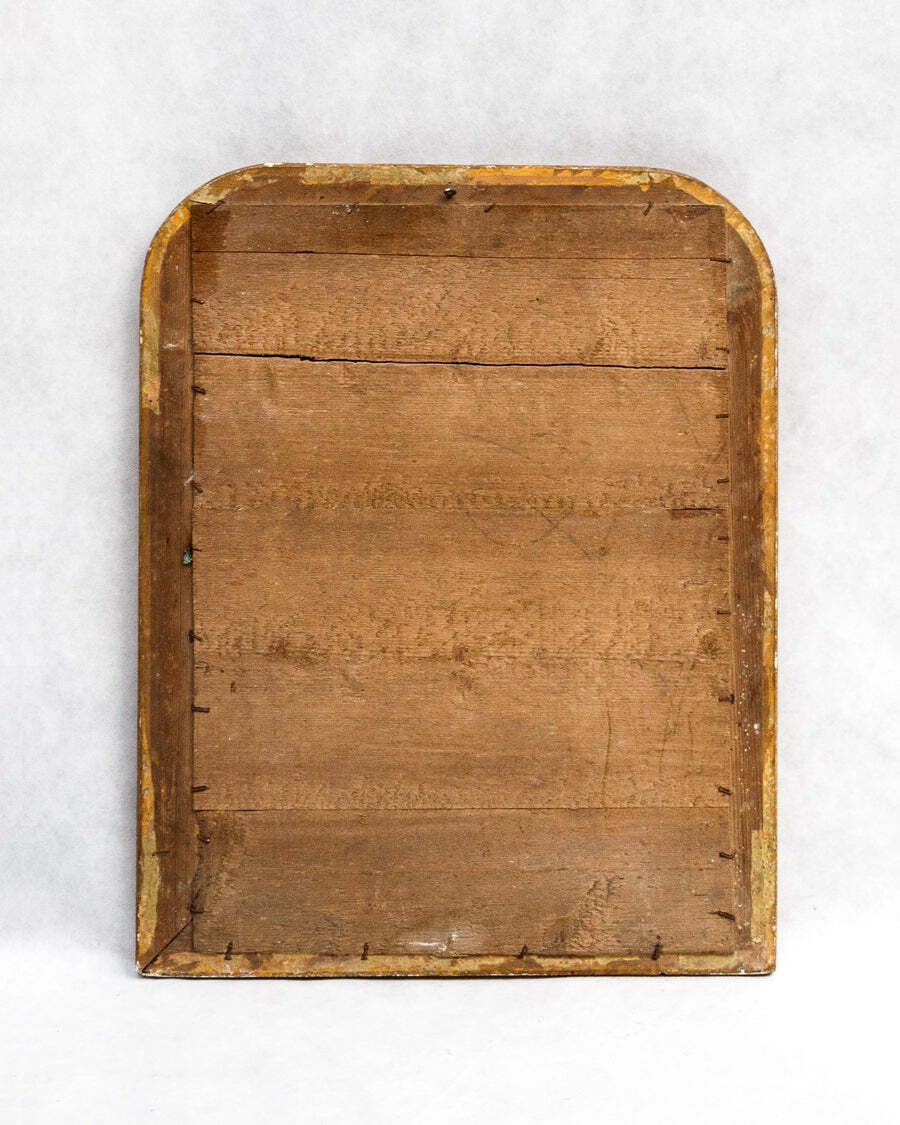 photo furniture Set Of Two 19th C Petite French Gilt Rouge Louis Philippe Mirrors