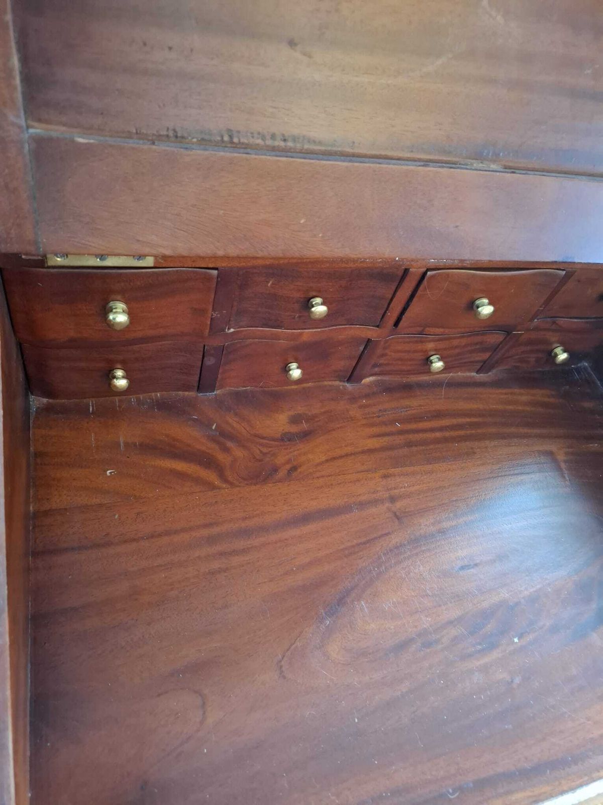 Furniture Retro Far Eastern Mahogany Davenport photo