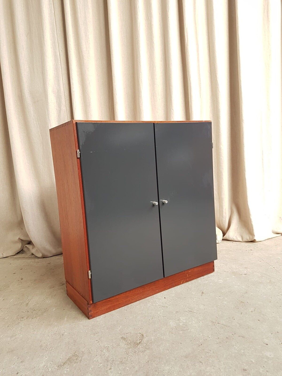 Vtg Late Mid Century Danish At / Bo Reolen Bookcase Cabinet Scandi Retro R713 photo for sale