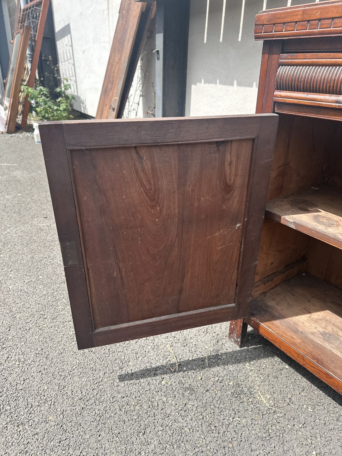 photo furniture Beautiful Edwardian Carved Mahogany Mirrorback Chiffionier Sideboard