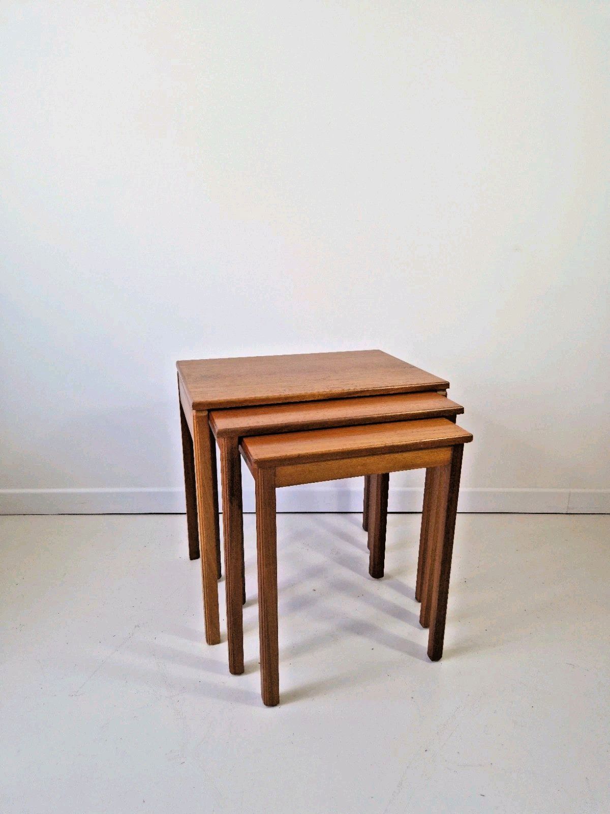 Mid Century Nest Of McIntosh Nest Of Tables 1960s photo furniture