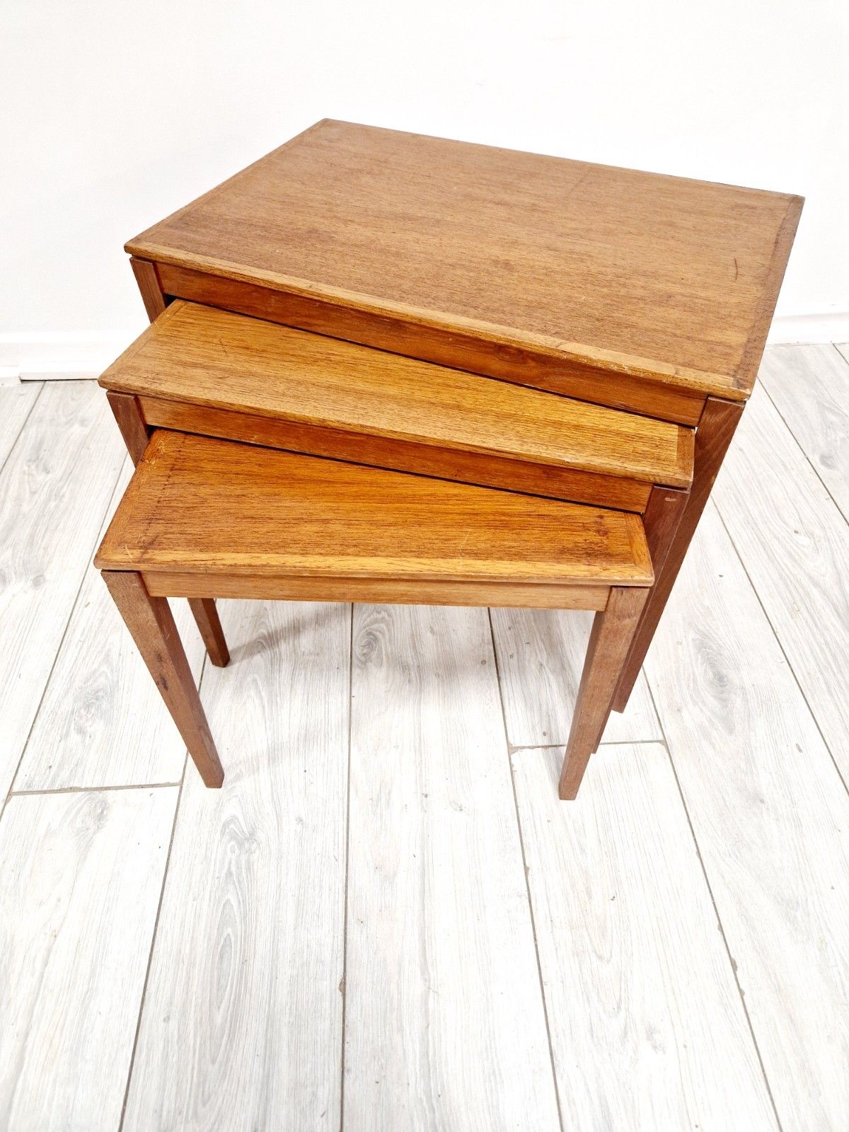 Mid Century Nest Of McIntosh Nest Of Tables 1960s photo vinterior