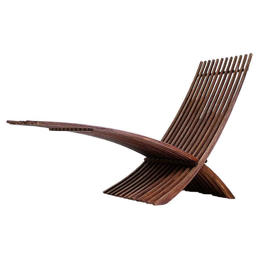 'Nozib' Teak Chair By Nils Ole Zib For Bergafor   20th