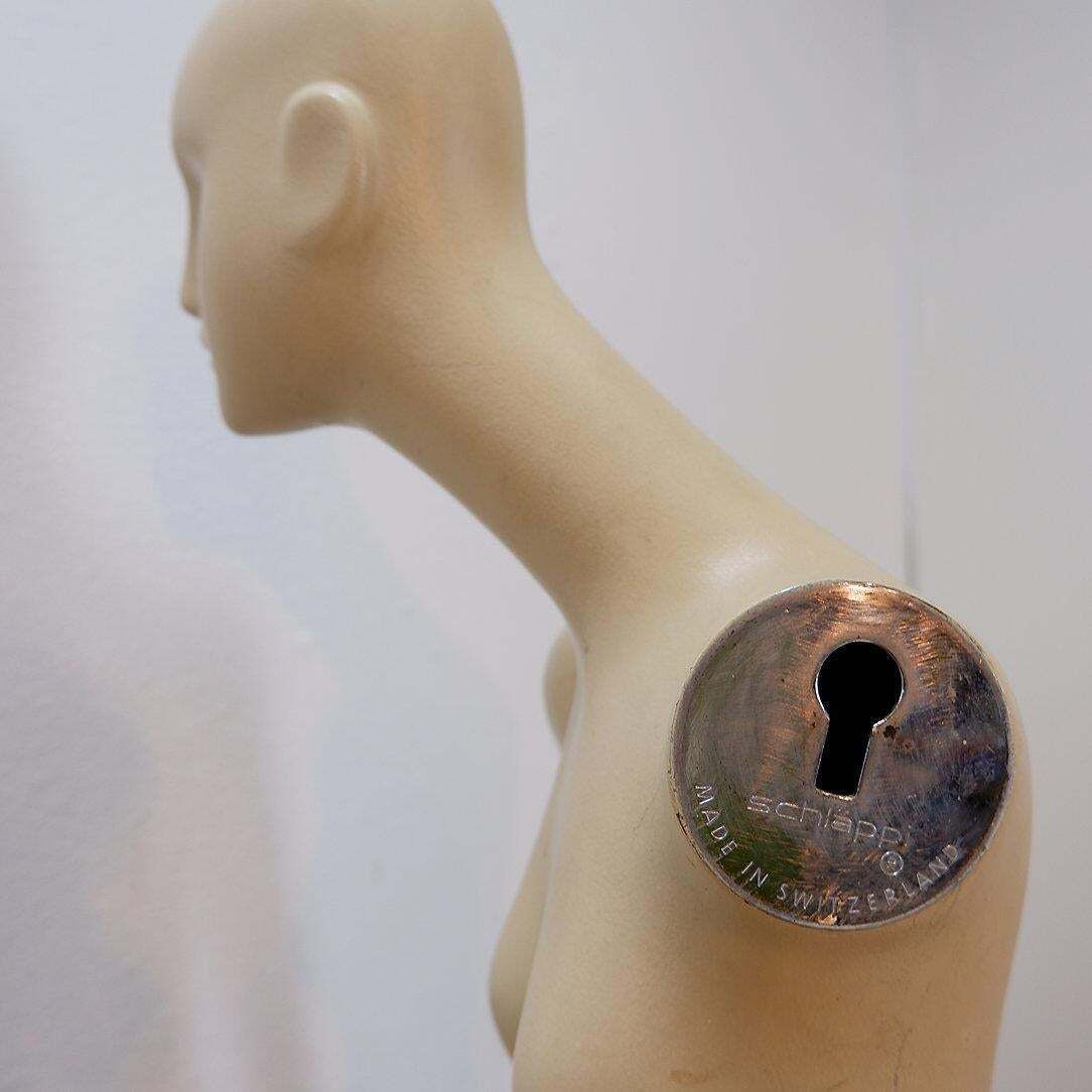 photo vintage Mid Century Schläppi Divisible Mannequin    Switzerland   Circa 1960s