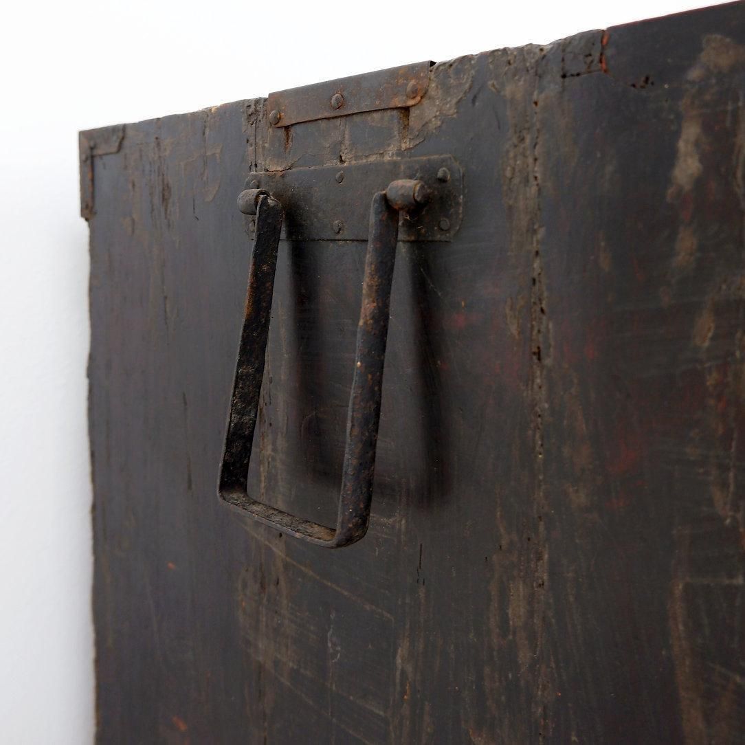 photo vintage 19th Century Antique Japanese Todana Tansu Storage Cabinet
