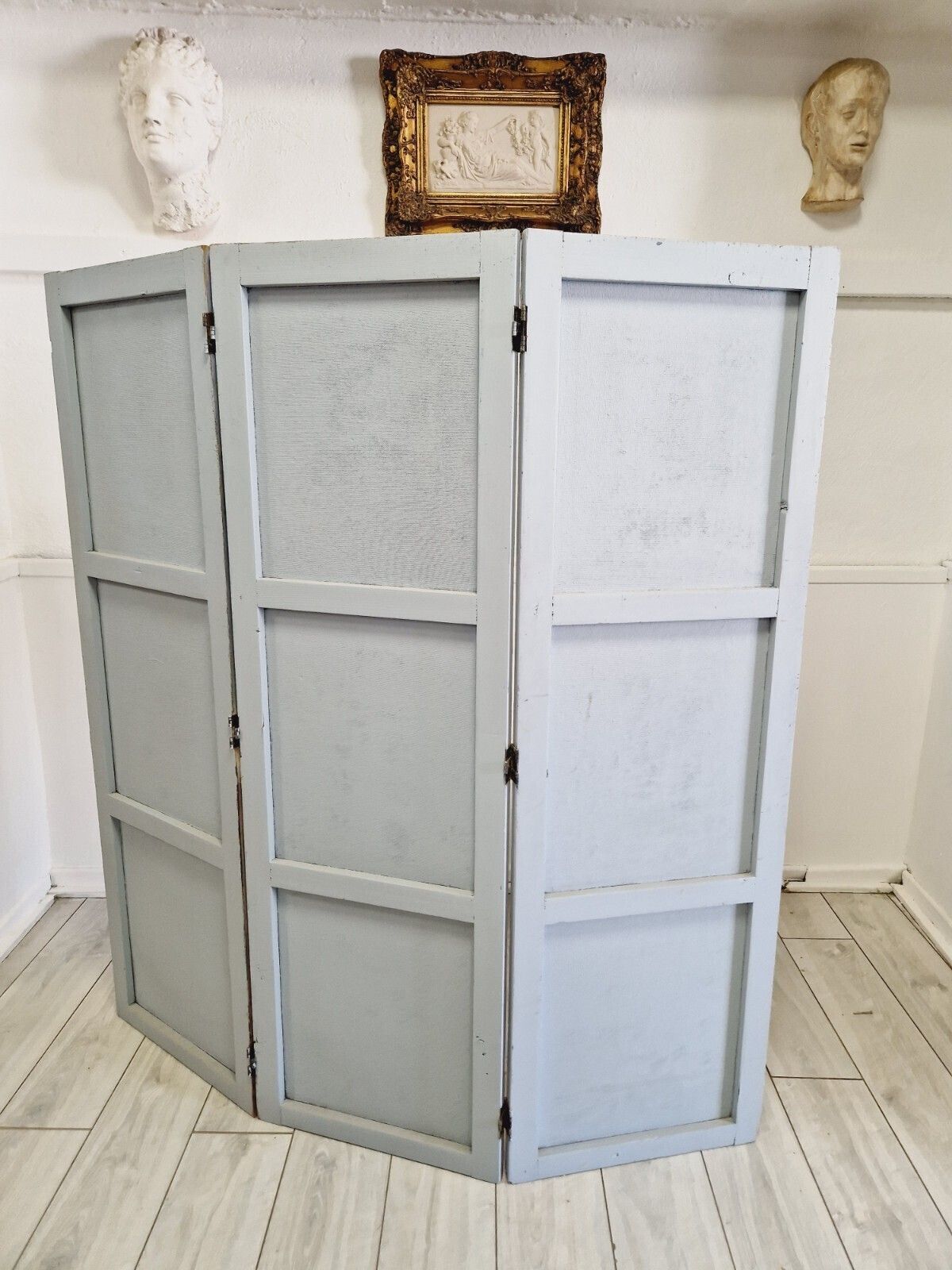 photo furniture Mid Century Room Divider Screen French Paravent 1950s