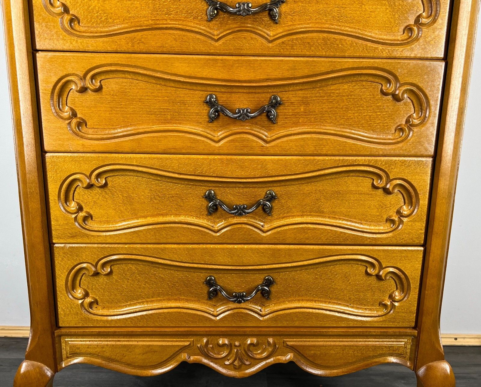 Chest Of Drawers Vintage French Louis XIV Cabinet Carved Sideboard Lot 2895 photo 329.0