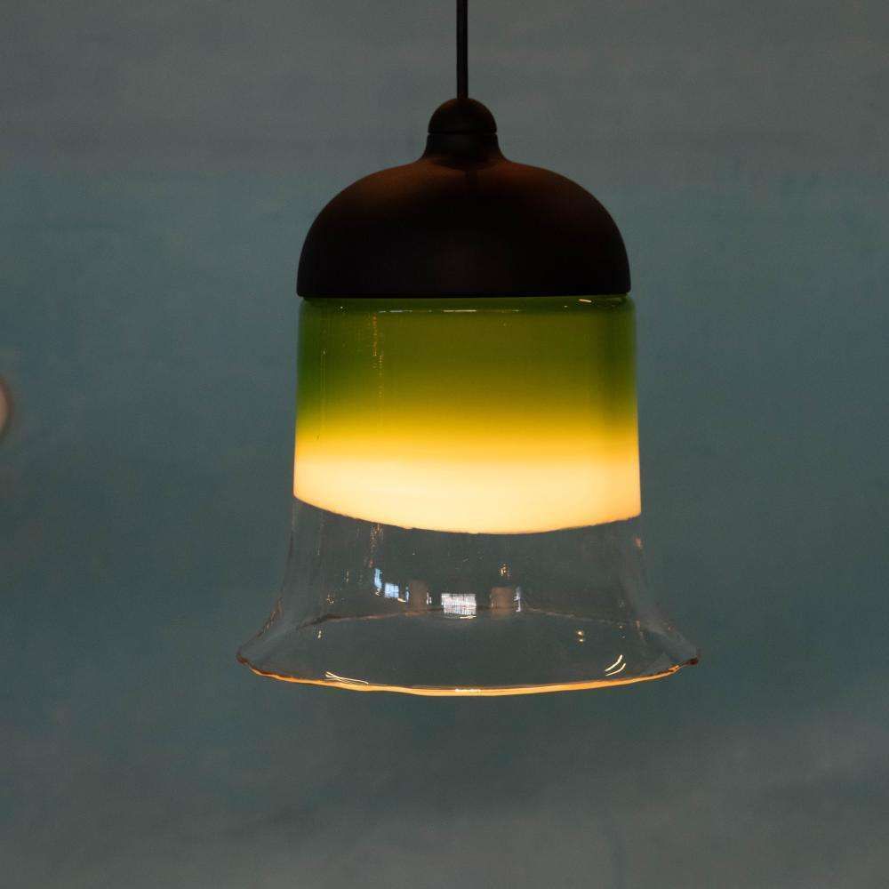 457.0 Space Age Peil & Putzler Glazen Hanglamp, Minimalistisch photo
