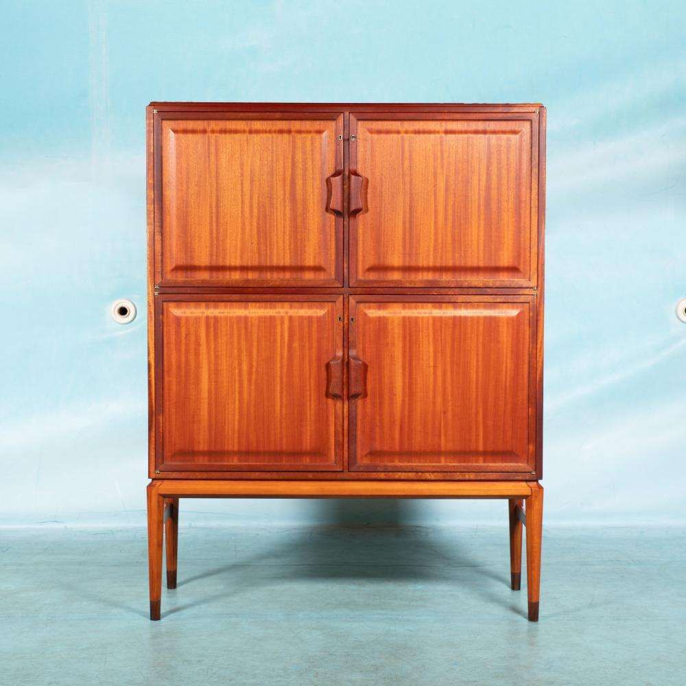 Vintage Buffet Axel Larsson Bodafors Swedish Midmod Cabinet photo for sale