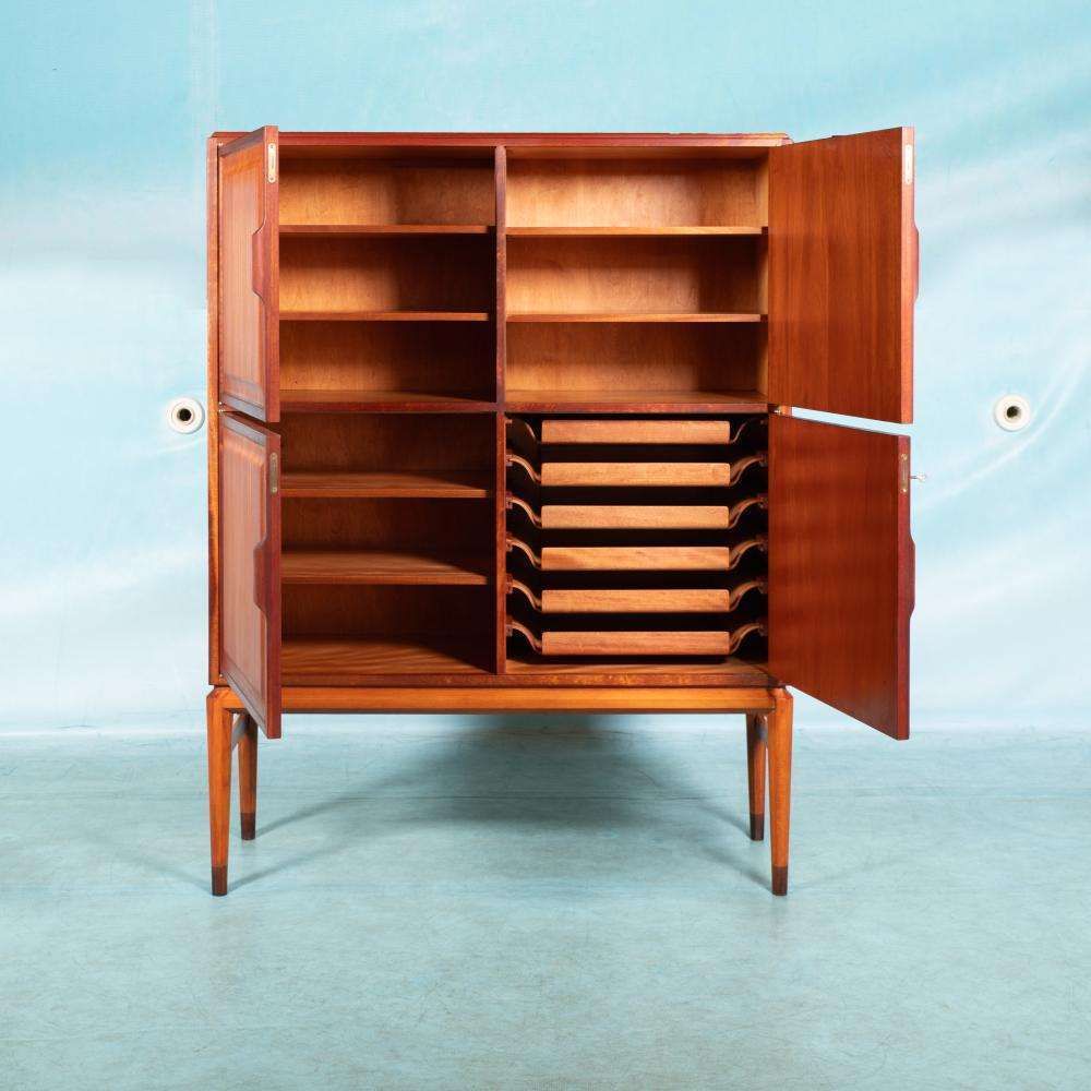 Vintage Buffet Axel Larsson Bodafors Swedish Midmod Cabinet photo Furniture