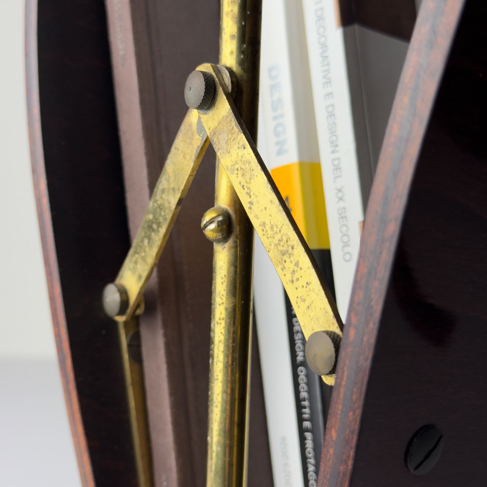 Vintage Magazine Rack, Italy 1950s photo for sale