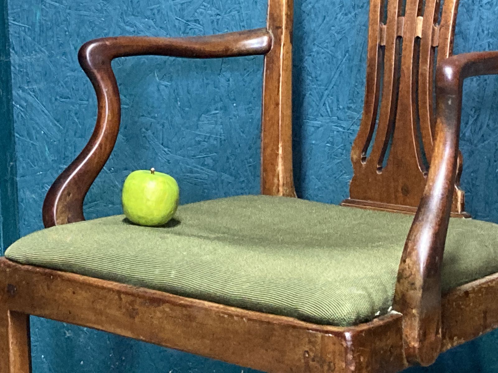A Good Sound Antique Country House Elbow Chair photo for sale