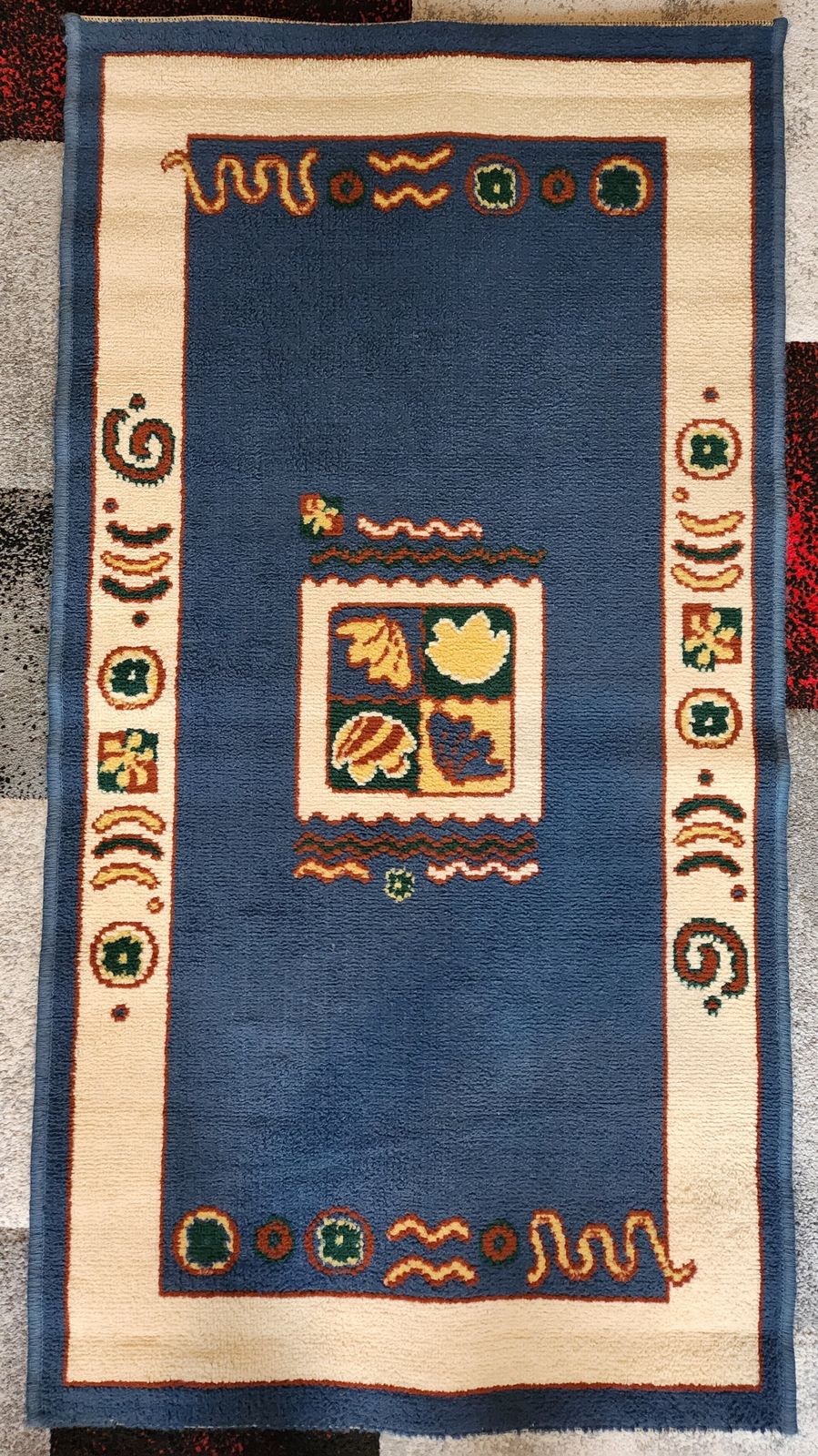 Vintage 1990s Rug, Late 20th Century photo furniture