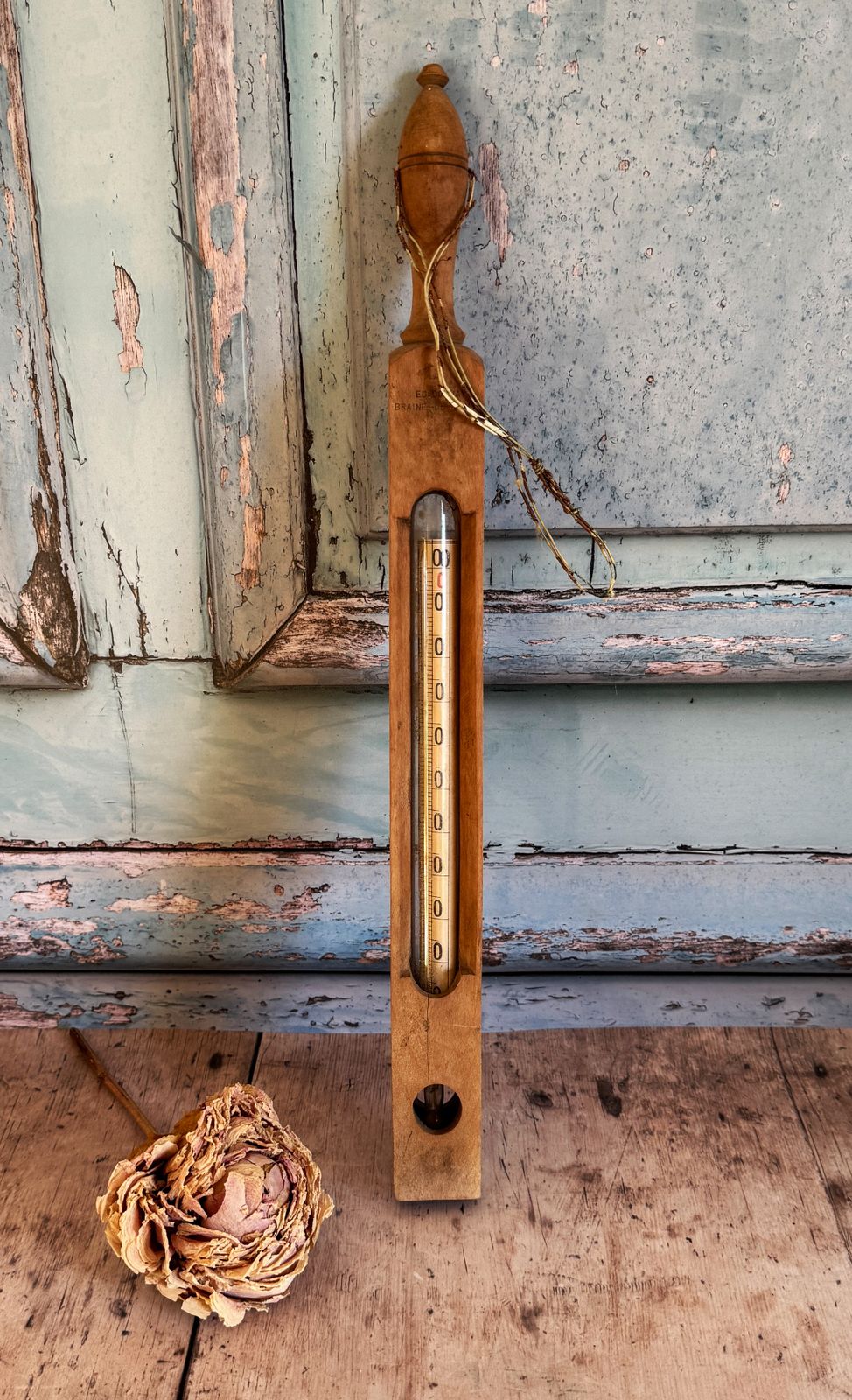 Belgique Vintage Stick Thermometer